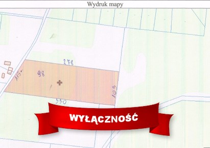działka na sprzedaż - Jeziorany (gw), Radostowo